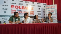 Diskusi tentang sengketa perbatasan Indonesia-Malaysia di Jakarta, Sabtu (16/11)