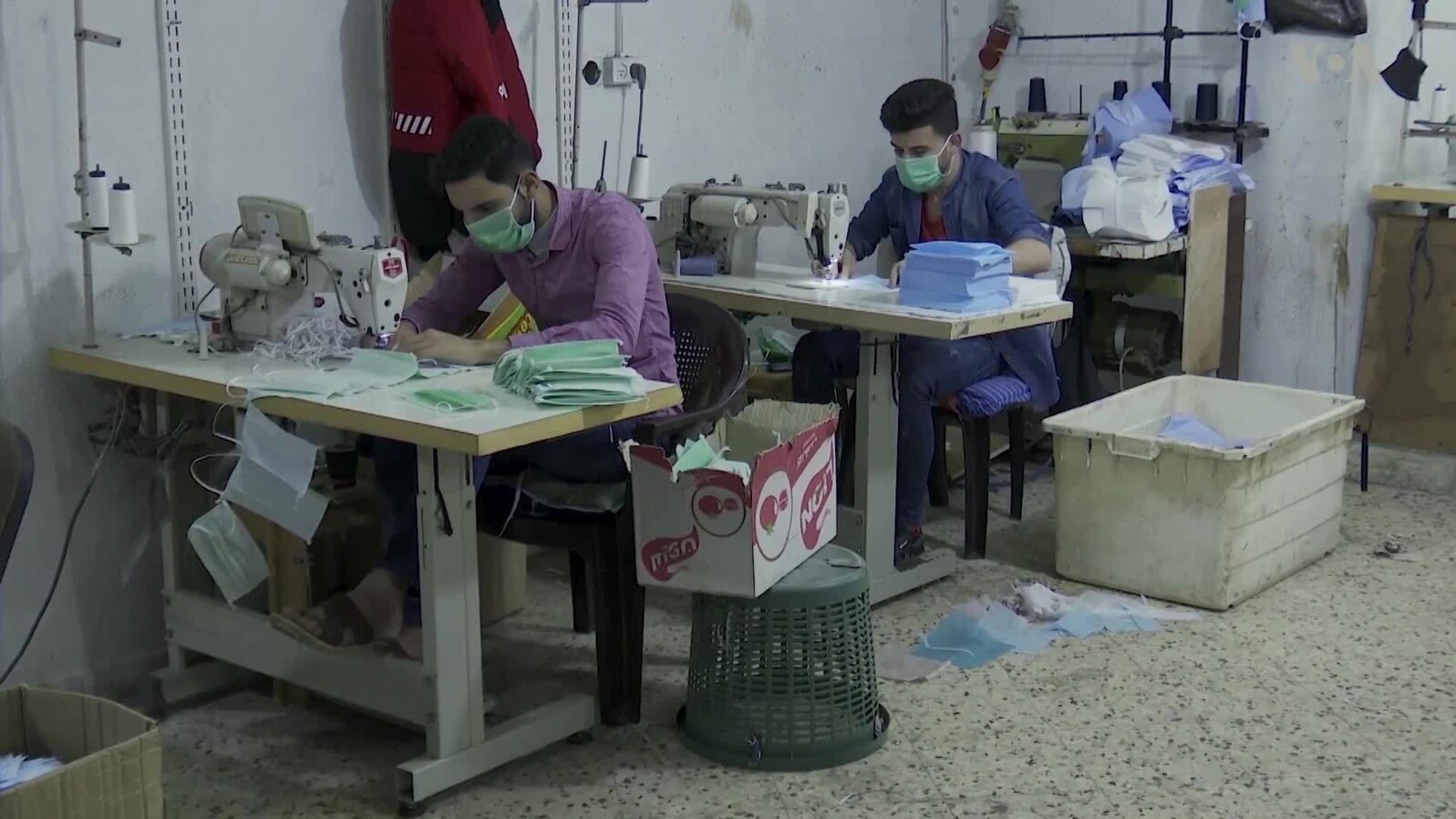 Gaza Garment Factory Makes COVID Protective Gear for Israel