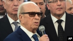 Le président Béji Caïd Essebsi de la Tunisie, 29 mars 2015.