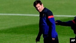 Penyerang klub Barcelona Lionel Messi telah pulih dari cedera ringan pada kaki dan siap untuk bertanding kembali. 