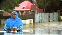 Wasu a Maiduguri da ambaliyar ta lalatawa gidaje, sun ce an umurce su tashi daga gine-ginen gwamnati, sai dai gwamnatin jihar ta musanta