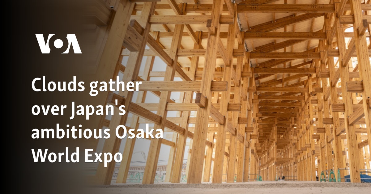 Clouds gather over Japan's ambitious Osaka World Expo