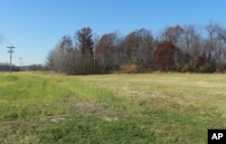 FILE - The area where 11-year-old Jacob Wetterling was abducted in Oct. 1989 in St. Joseph, Minn., shown Nov. 3, 2015. Patty Wetterling, Jacob's mother, said Saturday that his remains have been found.