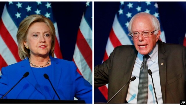 Hillary Clinton pierde ventaja en las encuestas frente a Bernie Sanders.