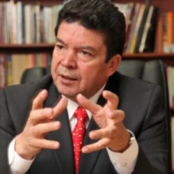 Julio Roberto Gómez, presidente de la Confederación General del Trabajo.