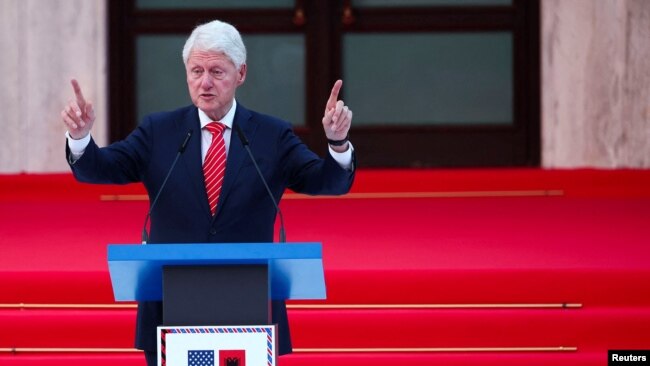 Former U.S. President Bill Clinton to visit Albania