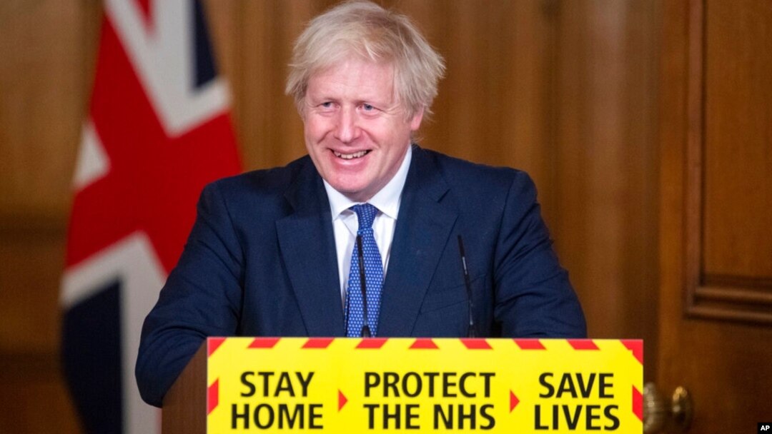 英國約翰遜首相1月15日發表關於Covid-19 的講話。
