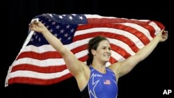 Adeline Gray, campeona estadounidense de lucha libre en los Juegos Panamericanos de Mississauga, Ontario, tres veces campeona mundial, es favorita para ganar la medalla de oro en su especialidad en las Olimpiadas de Brasil. 