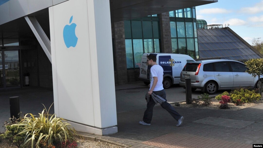 FILE - Apple Operations International, a subsidiary of Apple Inc, is seen in Hollyhill, Cork, in the south of Ireland, May 21, 2013.