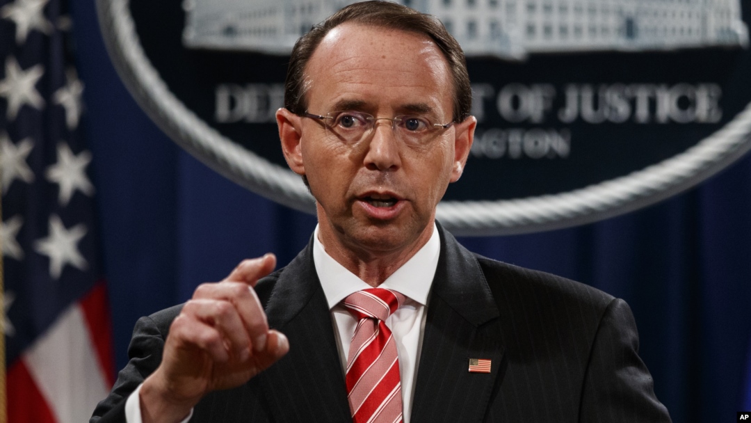 Ông Rod Rosenstein.