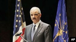 US Attorney General Eric Holder (file photo)