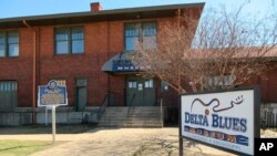The Delta Blues Museum in Clarksdale, Miss., is pictured on March 10, 2017. It's one of a number of museums, historic sites and other attractions in the Delta that explore the region's rich musical history.