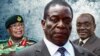 Emmerson Mnangagwa and his vice presidents Retired General Constantino Chiwenga and Kembo Mohadi.