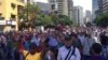 Venezuelans Protest in Streets of Caracas