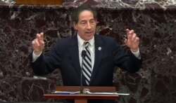 USA, Washington, U.S. House lead impeachment manager Rep. Jamie Raskin