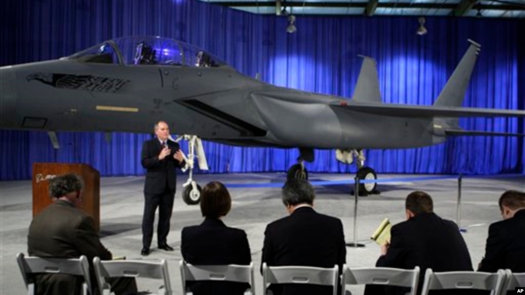 Chiến đấu cơ F-15 Silent Eagle của công ty Boeing.