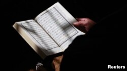 FILE - The Quran, the Muslim holy book, is shown in this file photo.