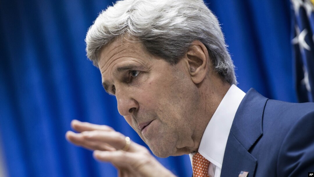 Menlu AS John Kerry Kamis (25/6) mendesak komitmen Presiden Vladimir Putin di Ukraina timur.