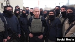 دیدار بنیامین نتانیاهو، نخست‌وزیر اسرائیل، با نیروهای اسرائیلی در جنوب لبنان (یکشنبه ۲۳ فروردین ۱۴۰۵)