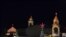 A general view of Manger Square, outside the Church of the Nativity, the site revered as the birthplace of Jesus, is seen on Christmas eve in the West Bank town of Bethlehem, December 24, 2012.