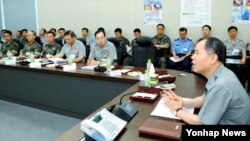 한국 합동참모본부 주최로 3일 열린 '2013 유관기관 합동 대테러 전술토의'에 국가안보실ㆍ국정원ㆍ외교부ㆍ경찰청 등 유관부처의 대테러 관계관이 참석했다.