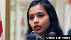 Devyani Khobragade, Wakil Konsul Jenderal India di New York ditangkap pihak berwenang AS minggu lalu (foto: dok). 