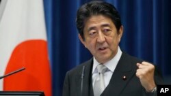 日本首相安倍晋三（资料照片）。