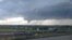 In this frame from video, a tornado moves through Longmont, Colo., Thursday, June 4, 2015.