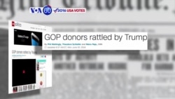 VOA60 Elections - CNN: Republican donors have growing concerns about supporting Donald Trump