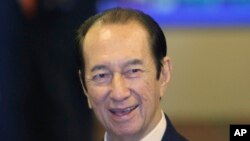 Stanley Ho, orang yang berjasa mengubah Makau dari semula bekas koloni Portugis yang sepi menjadi salah satu pusat judi dunia, meninggal pada usia 98 tahun, Selasa, 26 Mei 2020. (Foto: dok).