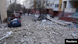 Последствия обстрела в Белгороде, март 2024