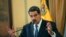 FILE - Venezuela's President Nicolas Maduro speaks during a press conference at Miraflore's Presidential Palace in Caracas, Venezuela, Feb. 8, 2019. 