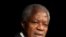 Former U.N. secretary-general Kofi Anna, Geneva, Switzerland, March 16, 2012.
