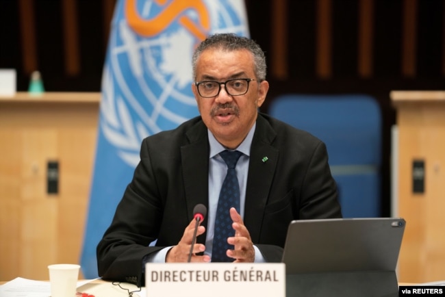 Tedros Adhanom Ghebreyesus.