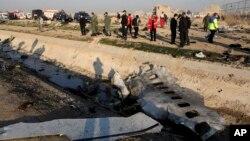 APTOPIX Iran Plane Crash