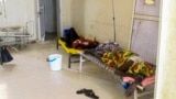 Patients suffering from cholera receive treatment at a rural isolation centre in Wad Al-Hilu in Kassala state in eastern Sudan, on August 17, 2024.