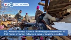VOA60 World - Biden declares major disaster after deadly tornadoes swept through six Southern and Midwestern states