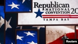 Đảng Cộng hòa Mỹ đang thực hiện những chuẩn bị cuối cùng cho Đại hội Đảng tại Tampa, Florida