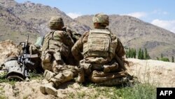 지난 6월 아프가니스탄의 미군들. (자료사진)
