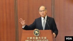 台湾外交部部长李大维资料照（美国之音齐勇明拍摄）