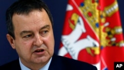 Ministar inostranih poslova Srbije Ivica Dačić