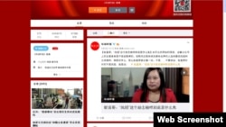 环球时报微博登载攻击“凤姐”文章（网络微博截图） 