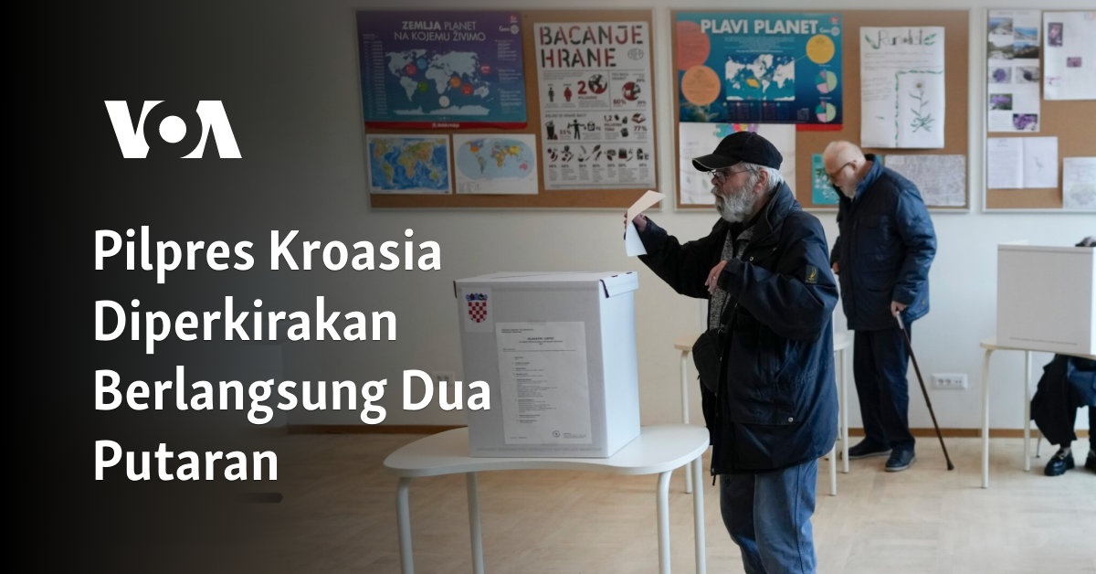 Pilpres Kroasia Diperkirakan Berlangsung Dua Putaran