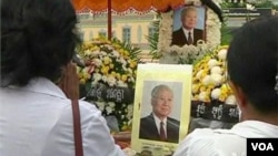 This year, the death of former king Norodom Sihanouk, who lies in state at the Royal Palace near the riverfront, has caused another cancelation.