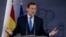 Spain's Prime Minister Mariano Rajoy speaks during a news conference at the Moncloa Palace in Madrid, Friday, Aug. 3, 2012.