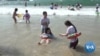 Israeli Volunteers Bring Palestinians for Their First Beach Experience