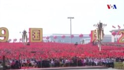 Çinin Kommunist partiyasının 70-ci ildönümündə Honq Konqda etirazlar keçirlib