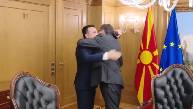 САД остануваат зад Преспанскиот договор, порача Палмер од Скопје