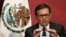 Mexico's Economy Minister Ildefonso Guajardo delivers a speech during a "Made in Mexico" event in Mexico City, Mexico, Feb. 1, 2017. 