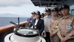 VOA连线(张永泰)：中国举行实弹军演，台湾称只是例行演习